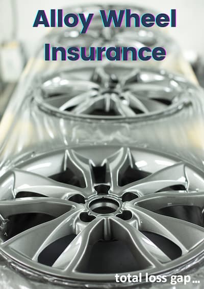 alloy wheel insurance total loss gap