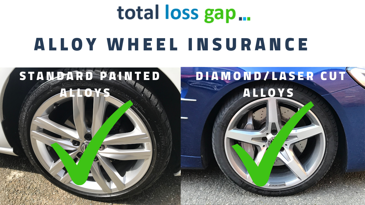 alloy wheel insurance total loss gap