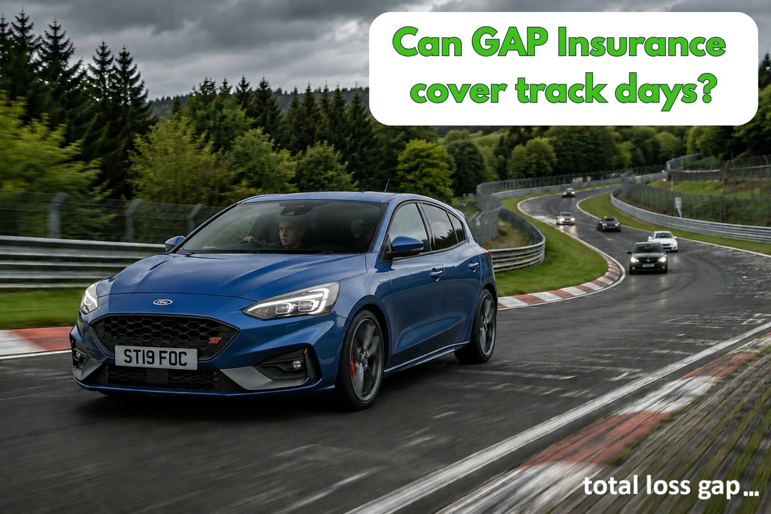 Can GAP Insurance cover track days