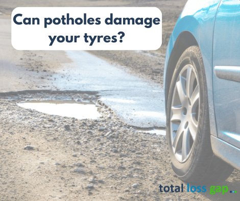 Can potholes damage your tyres?