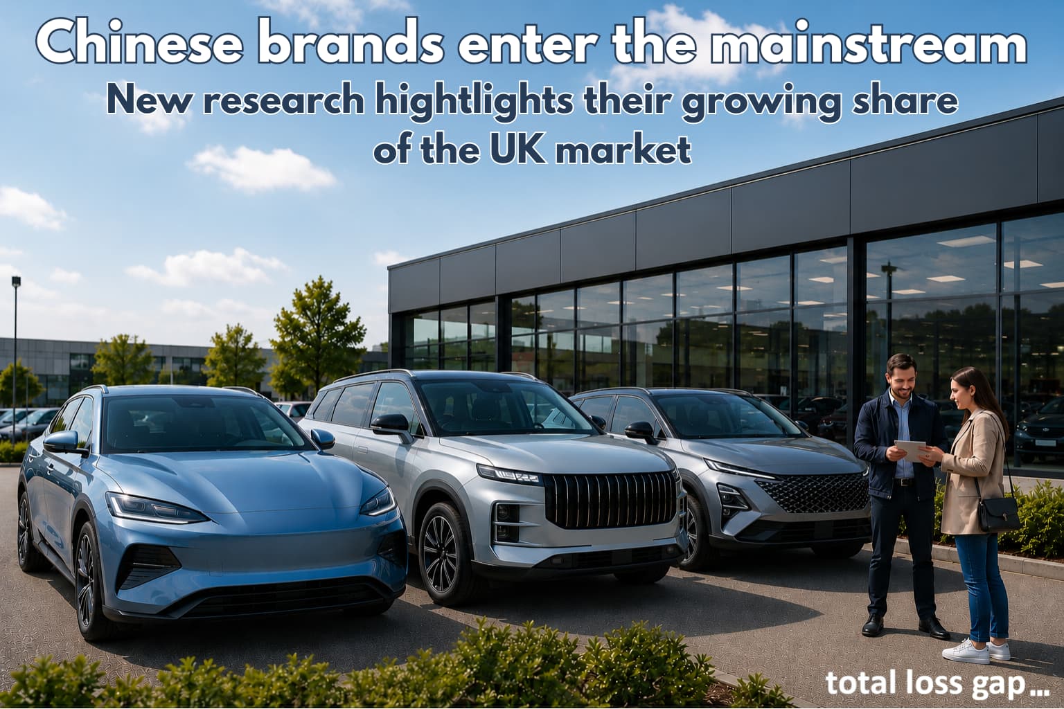 Chinese brands show increased share of GAP Insurance sales in the UK