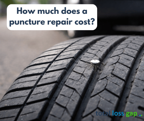 How much do puncture repairs cost for car tyres?