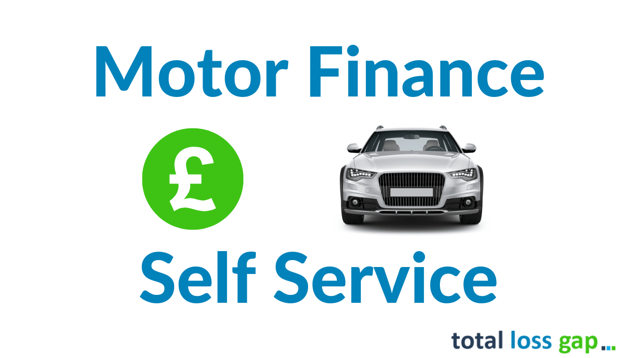 motor finance self service