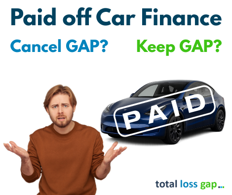 Man paid off his car finance wondering if he should keep or cancel his GAP Insurance