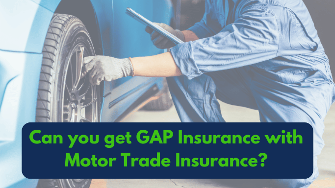 Can you get GAP Insurance with road risk or motor trade insurance?