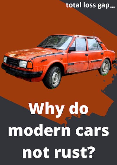 Why do new cars not rust?