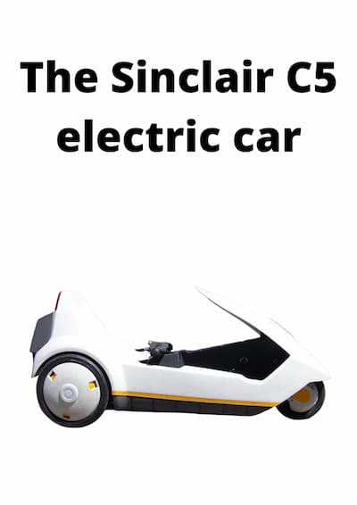 The Sinclair C5 electric car