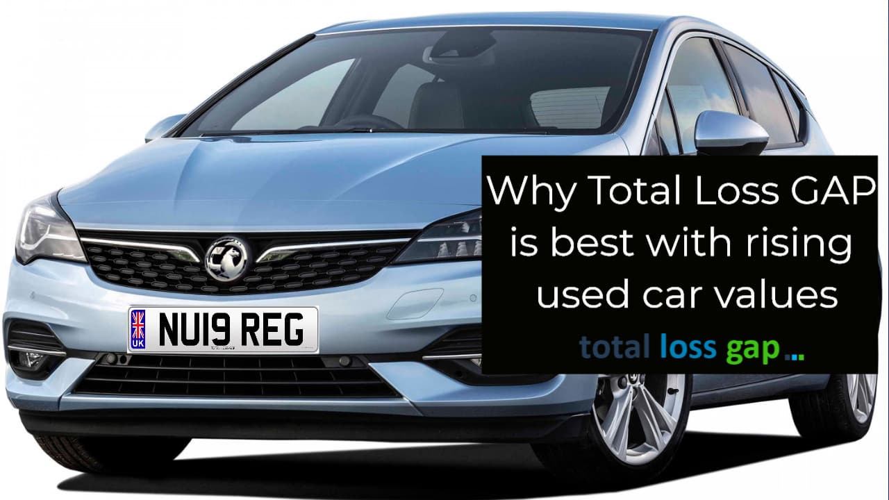 Why increasing used car values make Total Loss GAP the best choice 