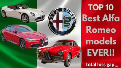 Top 10 Alfa Romeo car models ever