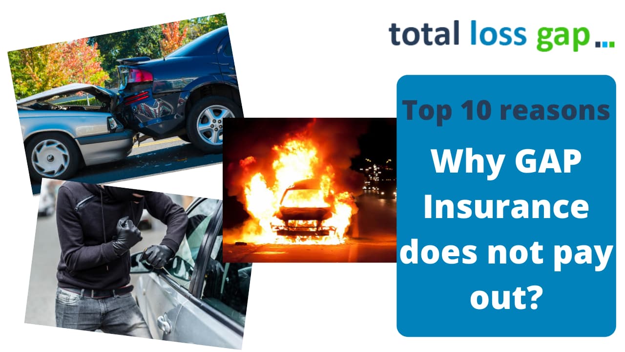 Top 10 reasons why GAP Insurance does not pay out
