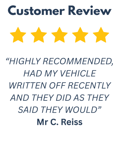 Total Loss GAP claims review 5 Star from Trustpilot