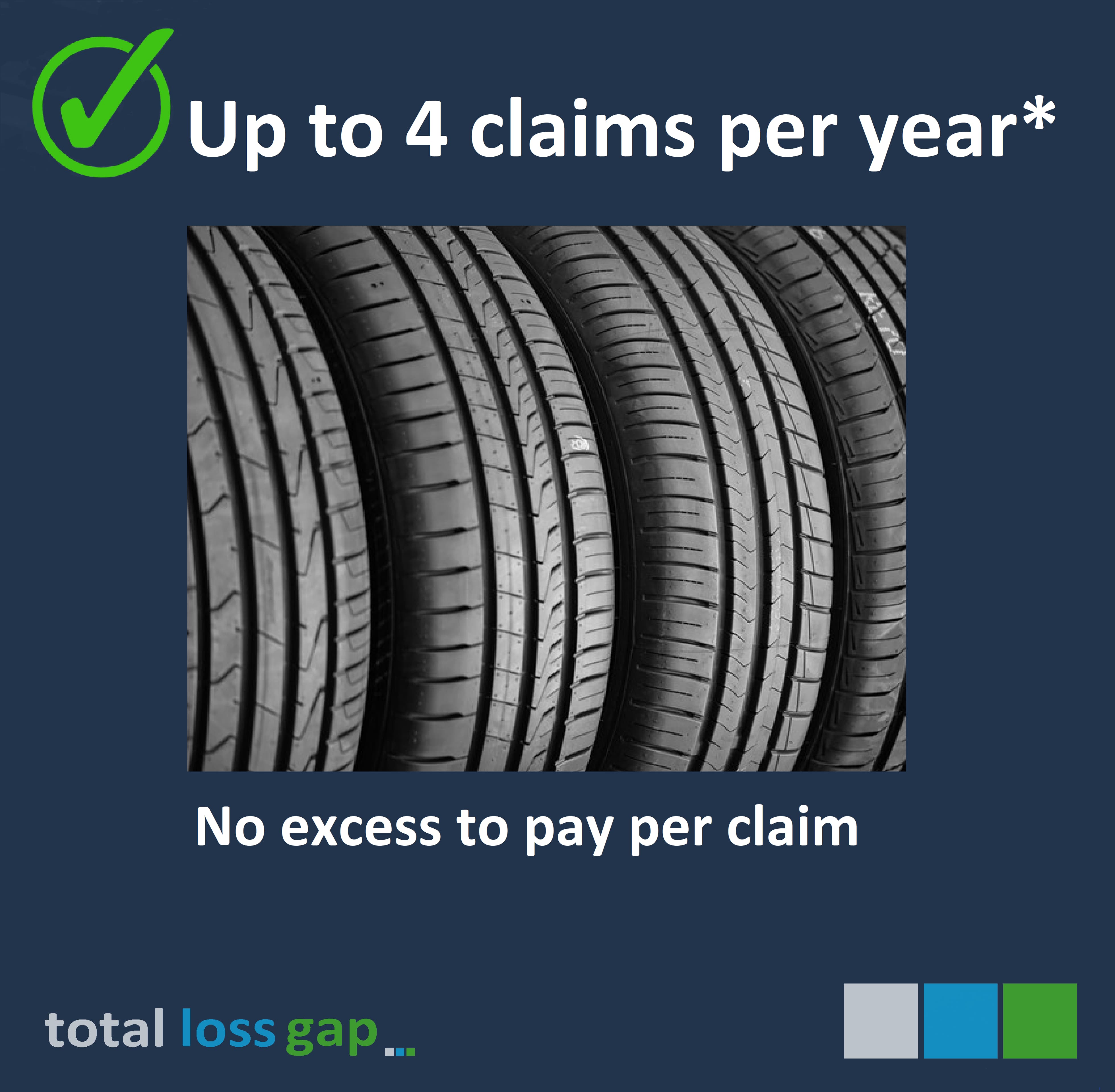 There is no excess to pay when you make a claim