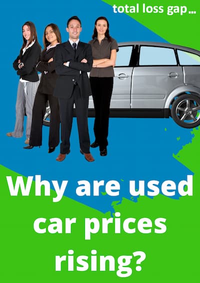 why are used car prices rising in the UK in 2021?
