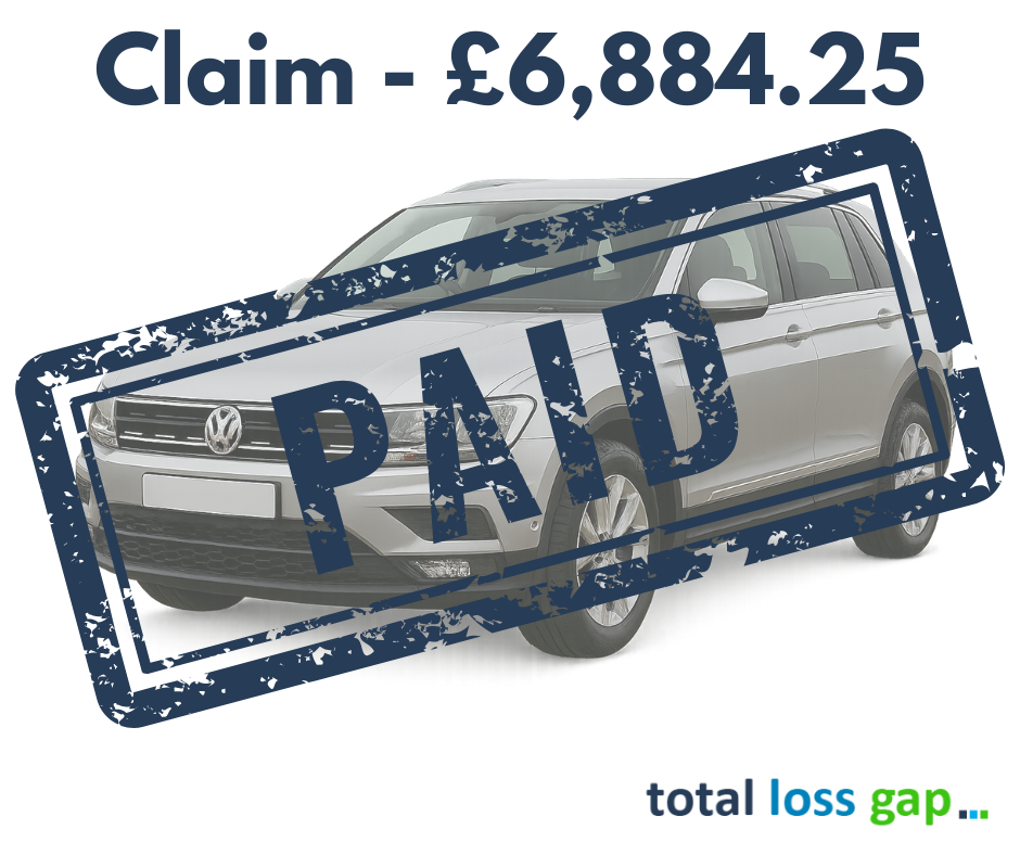 Volkswagen Tiguan GAP Insurance claim Feb 2025