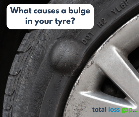 What is a bulge in your tyre?