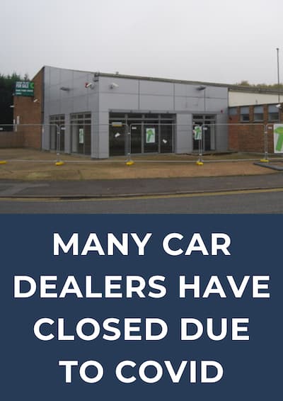 motor dealerships closed due to covid